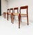 Wood Vintage Model 75 Chairs by Niels Møller for J.L. Møllers, 1960s, Set of 4 For Sale - Image 7 of 18