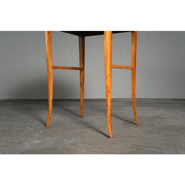 19th Century Biedermeier Sewing Table For Sale - Image 12 of 18