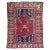 Vintage Wool Turkish Rug, 1940s For Sale