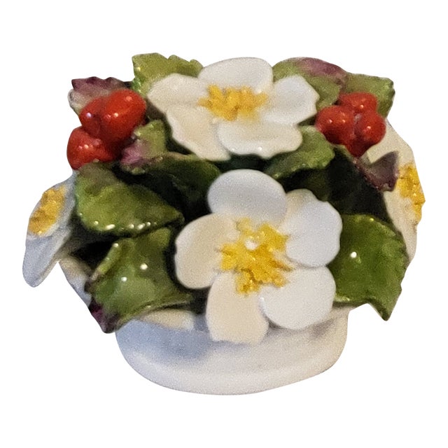 Fine Bone China Hand Modelled Hand Painted Aynsley England Radnor Staffordshire Bouquets For Sale