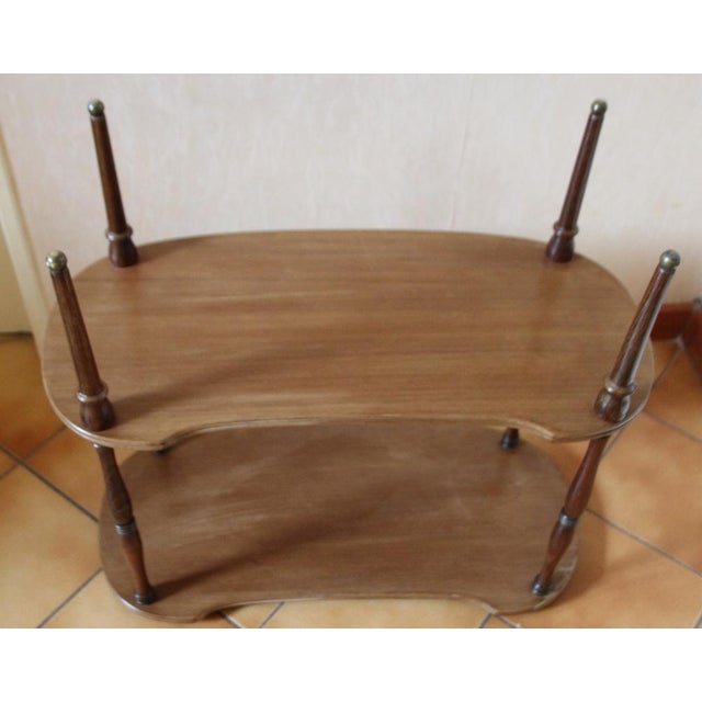 Vintage Wooden Table, 1950s For Sale - Image 13 of 15