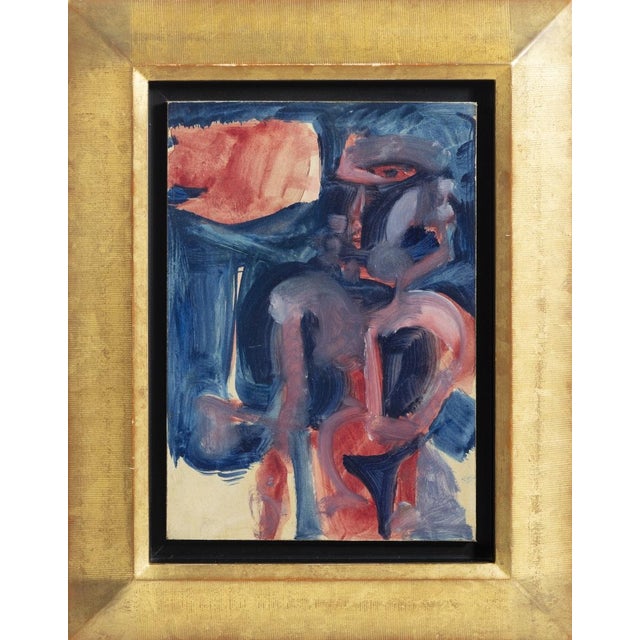 Júlio Resende, Abstract Composition, Oil on Platex For Sale - Image 8 of 8
