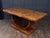 Art Deco French U-Base Dining Table in Burr Walnut, 1930s For Sale - Image 8 of 15