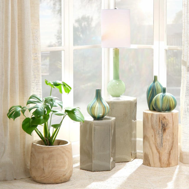 Jamie Young Brea Wooden Vase For Sale - Image 10 of 12