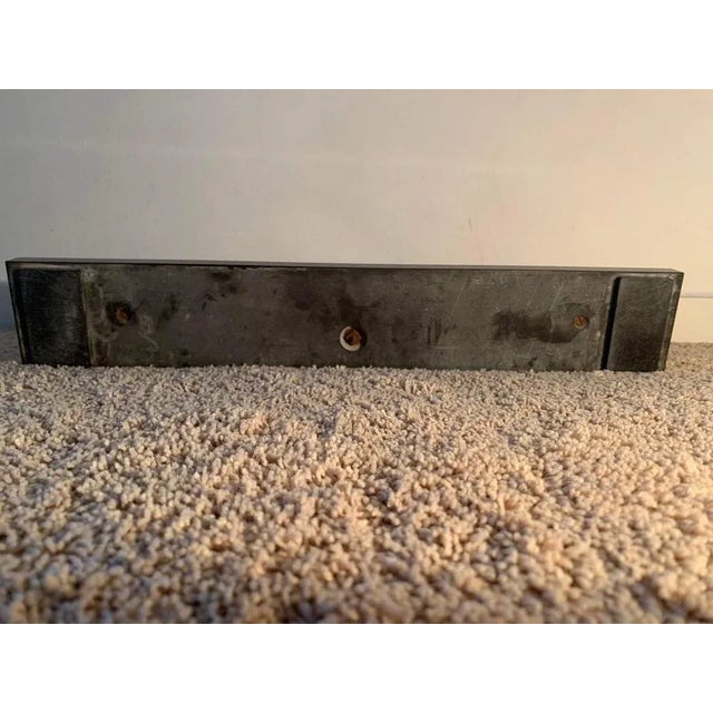 1930s Art Deco Marble, Bronze and Brass Clock on a Chest of Drawers, 1930s For Sale - Image 5 of 11