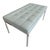 Knoll Florence Knoll™ Two Seat Bench "Cabana" Leather- Signed For Sale - Image 4 of 10