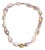 Bochic “Capri” Vintage Pearl & Multi Gem Necklace Set in 18K & Silver For Sale