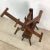 Vintage Wooden Yarn Winder With Handcrafted Detail For Sale In Philadelphia - Image 6 of 12