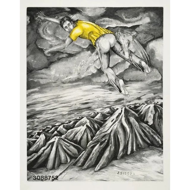 I Dreamed I Could Fly at No. 3088752 (State IV), 1990 Color Lithograph with Embossing 49 × 39 1/2 in 124.5 × 100.3 cm...