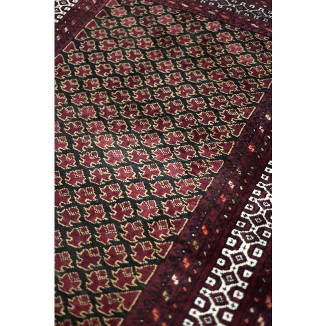 Vintage Oriental Mir-Saruk Hand-Woven Rug,1960s For Sale - Image 6 of 16