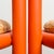 Orange Locus Solus Armchairs by Gae Aulenti for Poltronova, Italy, 1967, Set of 6 For Sale - Image 10 of 18