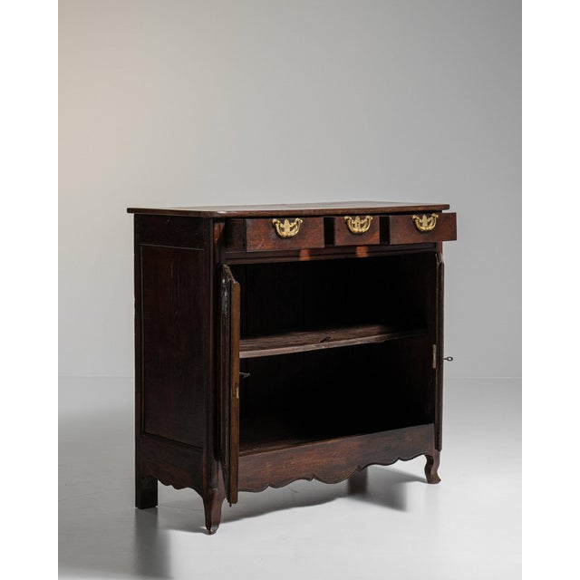 19th Century France Brown Wood Storage Cabinets & Cupboards For Sale - Image 9 of 11
