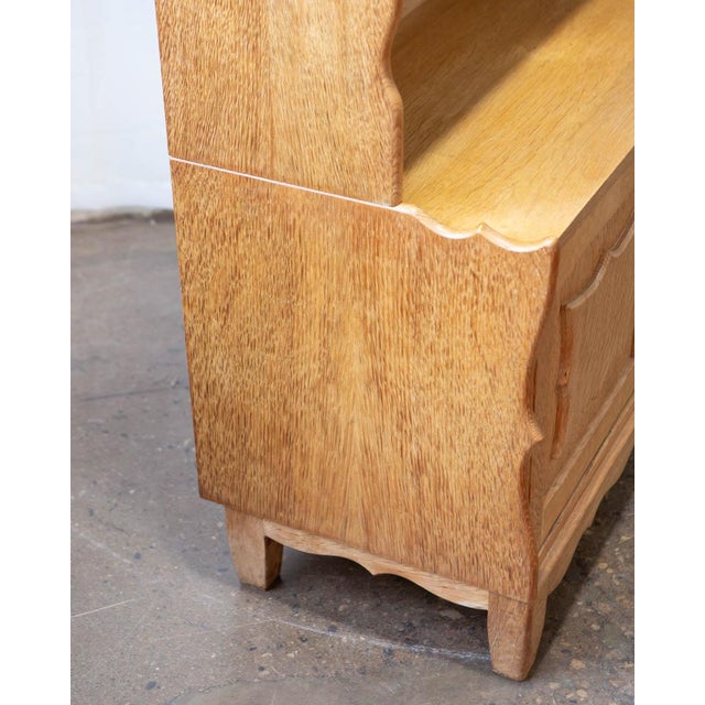 Brown Henning Kjærnulf Danish Oak Bookcase, C. 1970s For Sale - Image 8 of 13