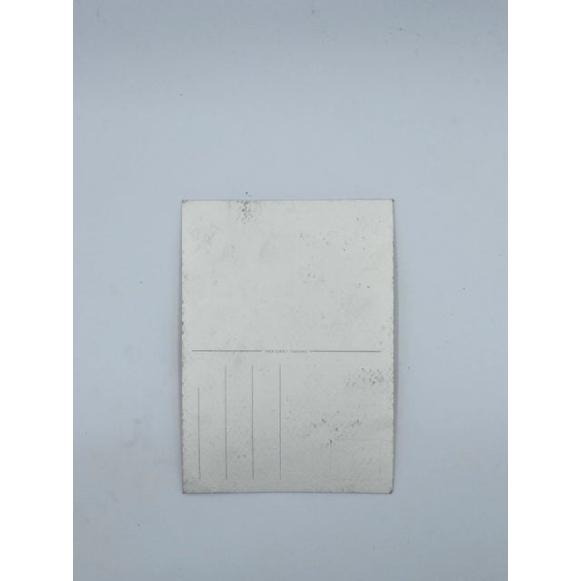 Market found, this abstract drawing on paper is part of a collection of art purchased as one lot. Signed Viggiani. Late...