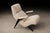 1950s Brazilian Modernist Lounge Chair in Ebony-Stained Pau Marfim With Oatmeal Bouclé, 1950s For Sale - Image 5 of 13