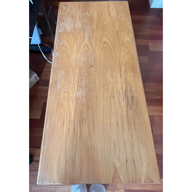 1960s 1960s Founders Light Blonde Student Desk For Sale - Image 5 of 10