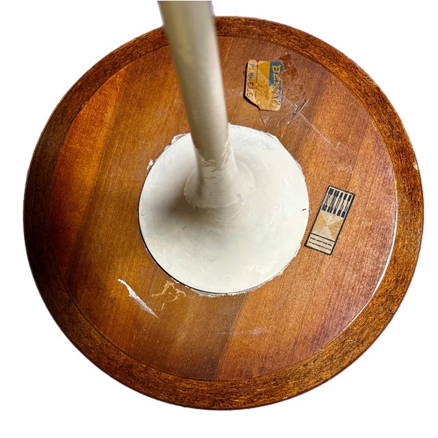 1960's Walnut Tulip Side Tables by Saarinen for Knoll- A Pair For Sale - Image 11 of 11