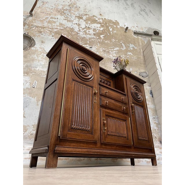 Art Deco Buffet in Wood For Sale - Image 12 of 18