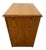 Vintage Tiger Oak File Cabinet Two Drawers One Locks Paneled Sides Legal Size For Sale In Palm Springs - Image 6 of 11