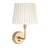 The Polly Wall Sconce brings an air of refined elegance with its single scalloped shade, casting a warm and comforting...
