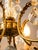 Brass Chandelier with Crystal Trimmings For Sale - Image 11 of 18