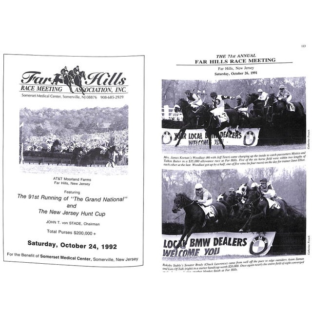 "American Steeplechasing 1991" Colgan, Charles T. [Editor] For Sale - Image 12 of 12