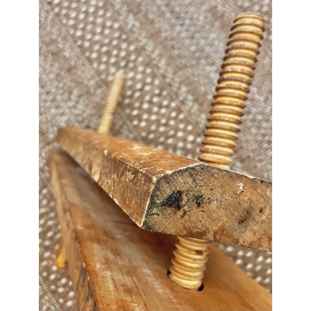 Vintage Professional Bookbinding Block Finishing Press For Sale - Image 12 of 12