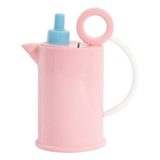 “Hollywood” Pink Postmodern Tea or Coffee Pot by Marco Zanini for Bitossi For Sale
