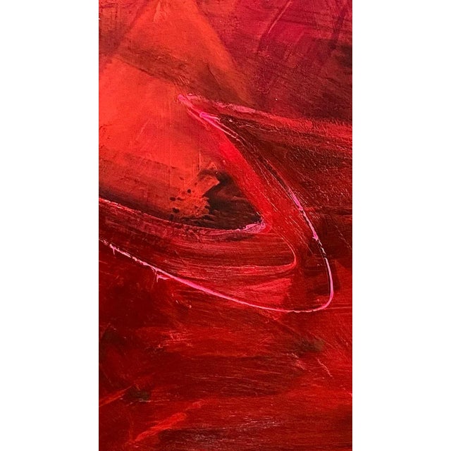 Contemporary Abstract Oil on Canvas Painting "Flag in Unknown Territory Iii" by Paul Landauer For Sale - Image 4 of 6