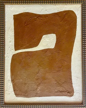 2025 "Urlare" Contemporary Abstract Painting on Canvas by Artist r.k. Red