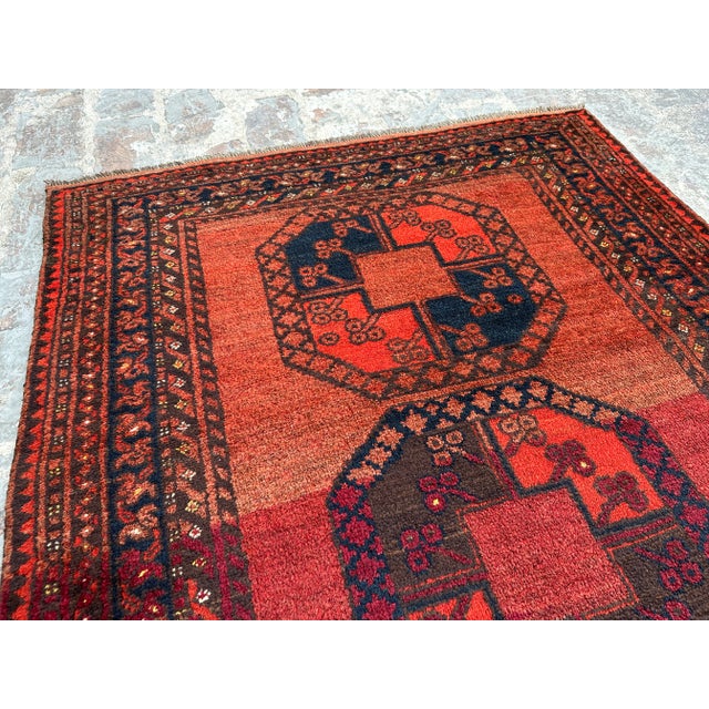 1850s Antique Turkmen Bukhara Rug For Sale - Image 9 of 9
