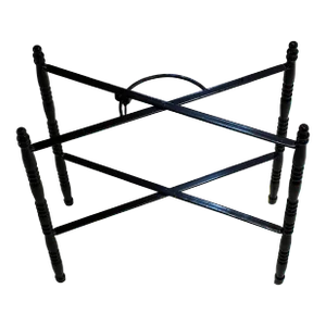 Collapsable and Adjustable BlackTole Chinoiserie Tray Stand