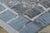 Rug & Kilim Rug & Kilim’s Distressed Contemporary Floral Rug, in Gray & Blue Hues For Sale - Image 4 of 12