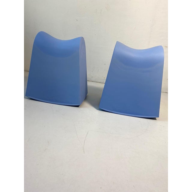 Vintage Rocking Stools by Philippe Strack for XO, 1980s, Set of 2 For Sale - Image 6 of 7