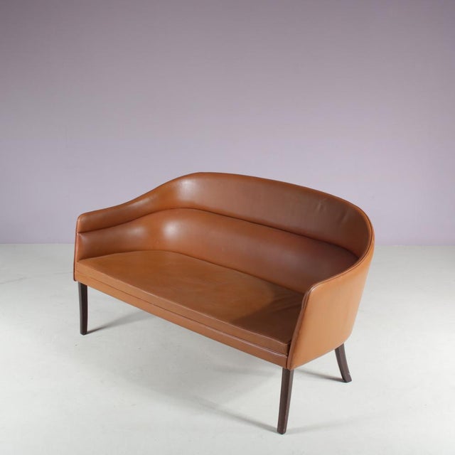 Sofa by Ole Wanscher for J. Jeppesen, 1950s For Sale - Image 12 of 15