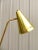 Metal Rare Vintage Mid Century Adjustable Brass Floor Lamp ~ Scandinavian Design For Sale - Image 7 of 17