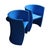 Beautiful pair of Magis Trioli Me Too childrens play chairs in a gorgeous electric blue. Super fun design that can be used...