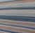 Textile Striped Kilim Blue and Brown Hand Woven Wool by Keivan Woven Arts 9'3 X 12'0 For Sale - Image 7 of 13
