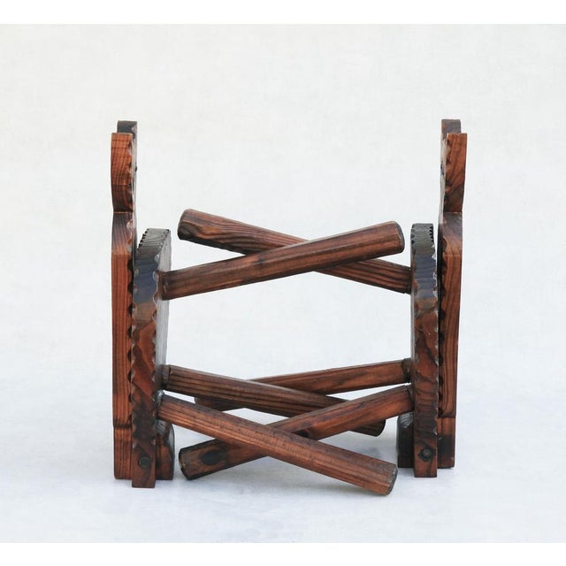 Brutalist Tripod Feline Chairs, 1950, Set of 2 For Sale - Image 10 of 12