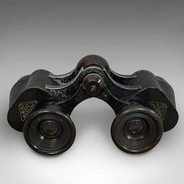 1920s CP Goerz Neo Universal German Binoculars with Case - 2 Pieces For Sale - Image 9 of 13