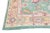 Early 21st Century Green Multicolor Handwoven Wool Turkish Oushak Rug 5'5' X 7'7" For Sale In Houston - Image 6 of 9