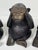 Vintage Cast Brass 3 Wise Monkeys For Sale - Image 10 of 11