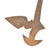 African Early 20th Century Central African Old Ceremonial Knife For Sale - Image 3 of 6