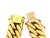 Mayor's 18k Yellow Gold Beveled Curb Link Necklace For Sale - Image 4 of 4