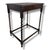 Wood Barley Twist Side Table in Oak For Sale - Image 7 of 9