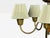 Asea, Chandelier, Brass, Elm, Fabric, Sweden, Sweden, 1947 For Sale - Image 10 of 14