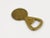 Gold Brass Maria Theresia Coin Bottle Opener attributed to Carl Auböck, Austria, 1950s For Sale - Image 8 of 9