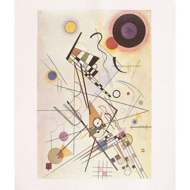 C. 1980s After Wassily Kandinsky "Composition 8", German Edition Full-Color Print For Sale - Image 9 of 9