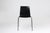 2000 - 2009 Vintage Black Chair with Wooden Seat, Belgium, 2000s For Sale - Image 5 of 11