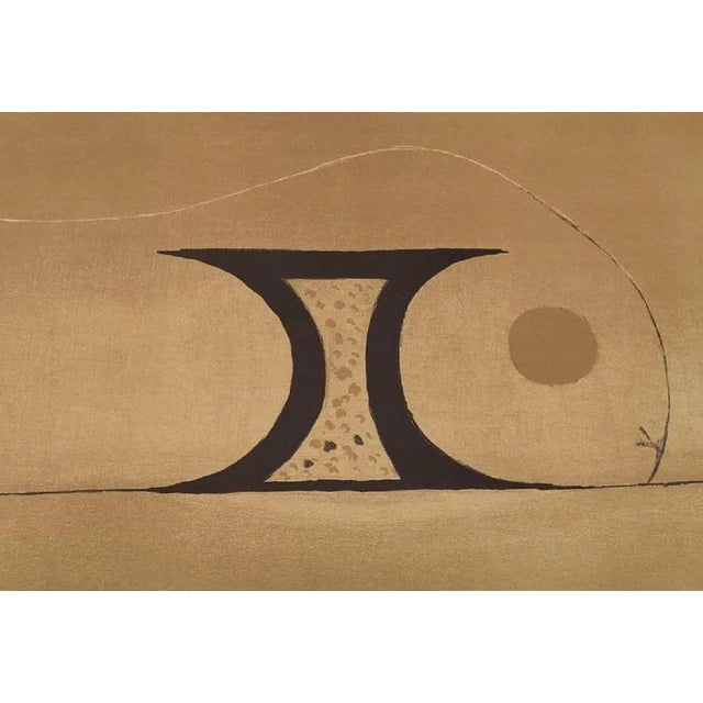 Modern Jean Piaubert, Abstract Composition, 1960s, Color Lithograph For Sale - Image 3 of 8